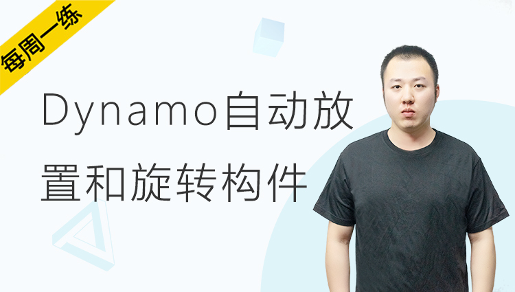 每周一练丨NO.104 Dynamo自动放置和旋转构件 