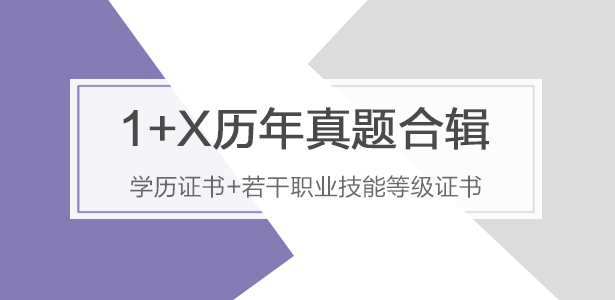 1+X历年真题合辑