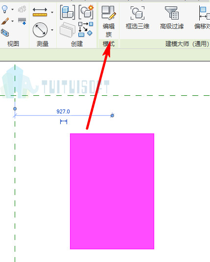 腿腿教学网-Revit教程 | Revit（操作篇）载入系统族至项目中为什么对齐不了族四周？