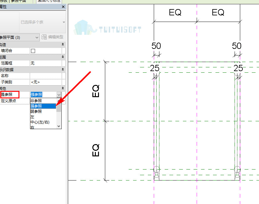 腿腿教学网-Revit教程 | Revit（操作篇）载入系统族至项目中为什么对齐不了族四周？