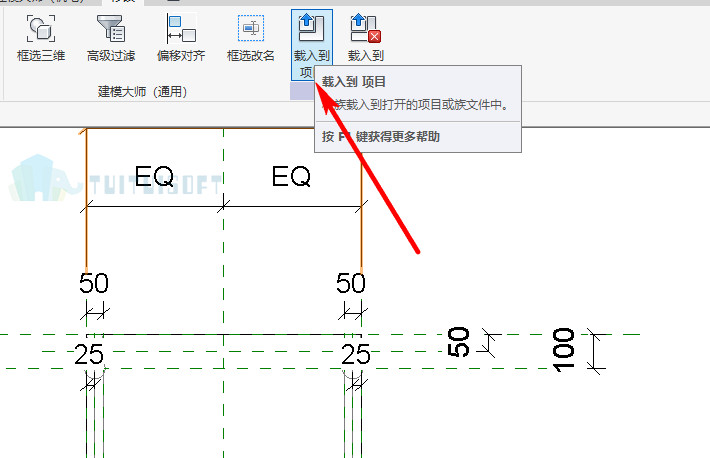 腿腿教学网-Revit教程 | Revit（操作篇）载入系统族至项目中为什么对齐不了族四周？