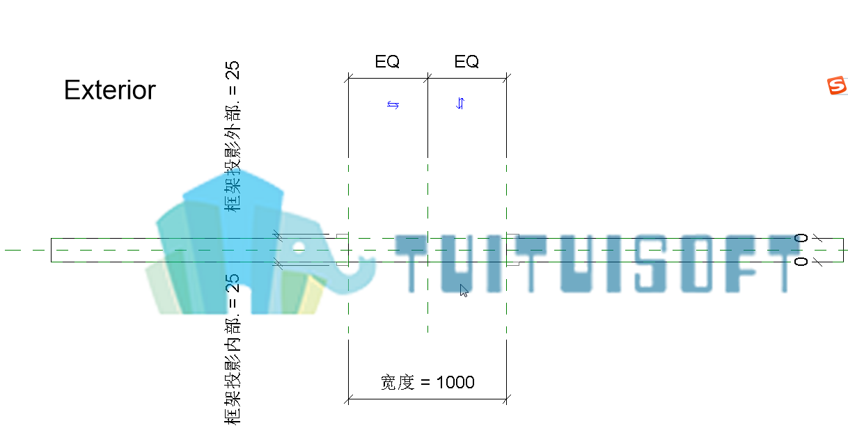 腿腿教学网-Revit教程 | Revit中如何运用参数控制门族的开启角度