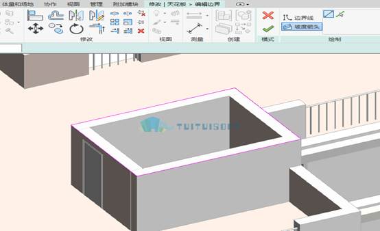 image002.jpg 腿腿教学网-Revit教程 | Revit创建斜天花板以及人字天花板教程