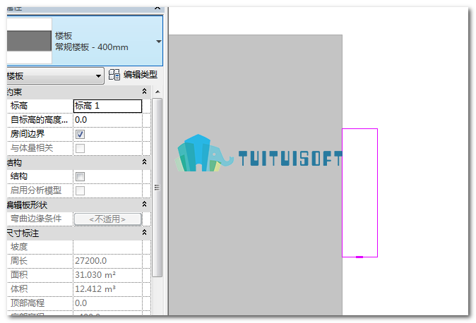 2018-10-11_173321.png 腿腿教学网-Revit教程 | Revit创建斜楼板的方法(三)