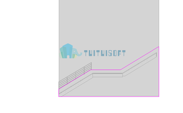 腿腿教学网-Revit教程 | Revit 如何在斜墙上绘制栏杆