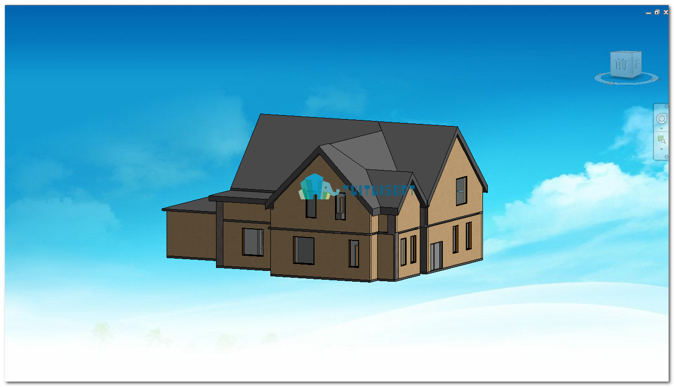 2018-10-15_200045.png 腿腿教学网-Revit教程 | Revit 如何给模型添加背景