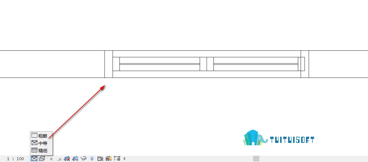 2018-10-20_163609.jpg 腿腿教学网-BIM教程 | Revit 窗族的平面出图设置