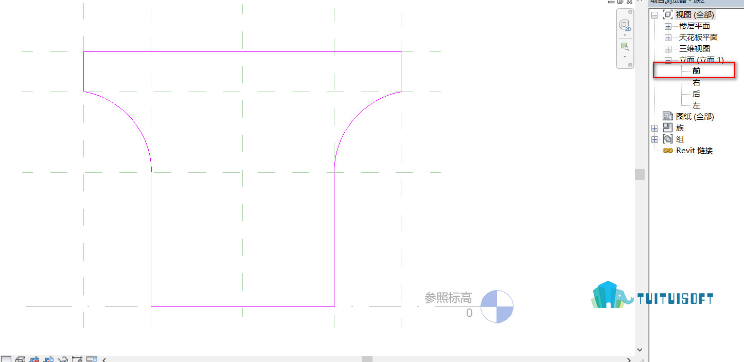 2018-10-25_165531.jpg 腿腿教学网-Revit教程 | Revit U型墩柱的绘制方法