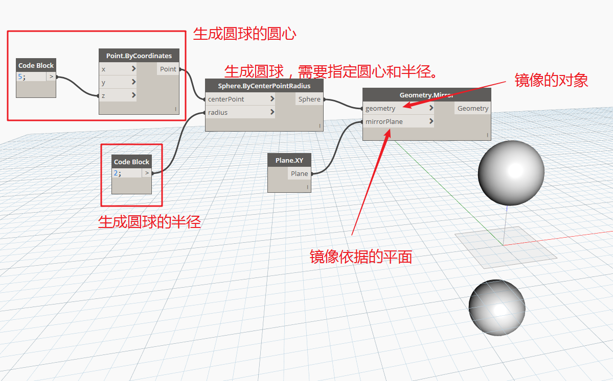 腿腿教学网-Dynamo教程 | Dynamo基础入门常用几何形体的创建与编辑（一）