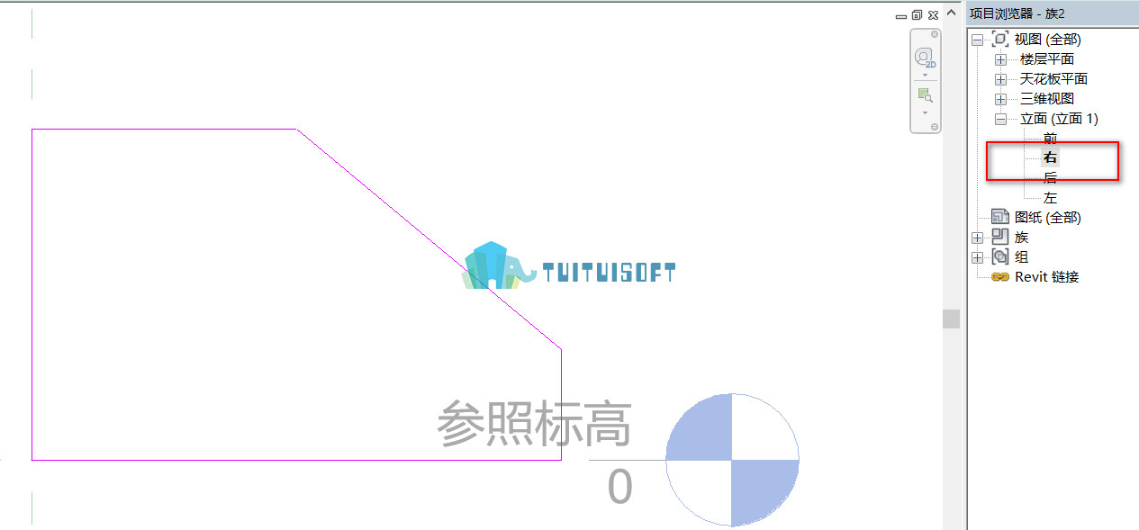 腿腿教学网-Revit教程| Revit用族创建一个台阶的步骤