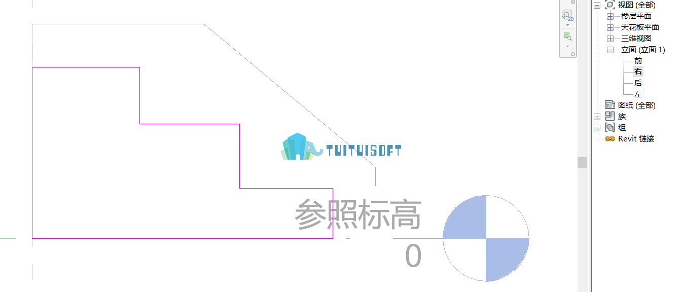 腿腿教学网-Revit教程| Revit用族创建一个台阶的步骤