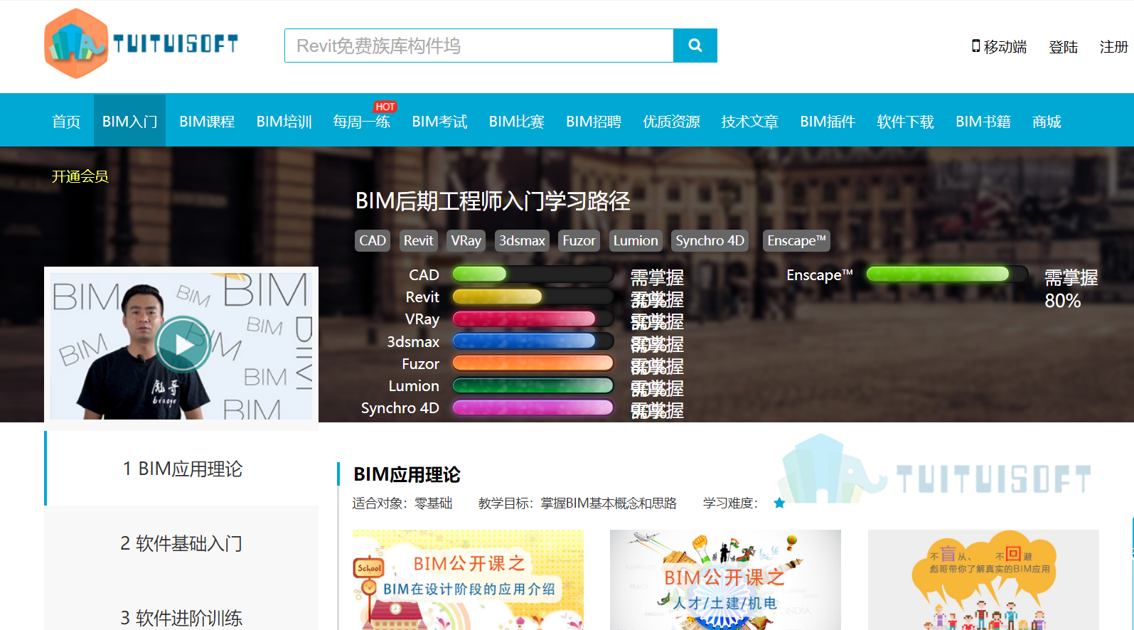 RUMEN 后期.png 腿腿教学网-哪里可以看BIM施工管理教程