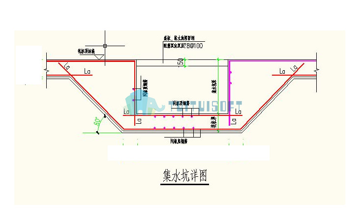 腿腿教学网-Revit中创建参数化集水坑