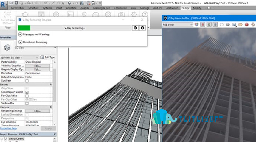 腿腿教学网-vray for revit下载地址以及简介