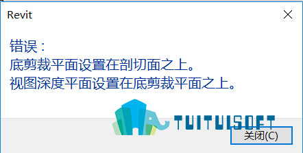 腿腿教学网-Revit视图范围如何控制？
