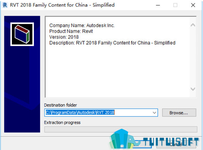 腿腿教学网-revit2018离线族库下载
