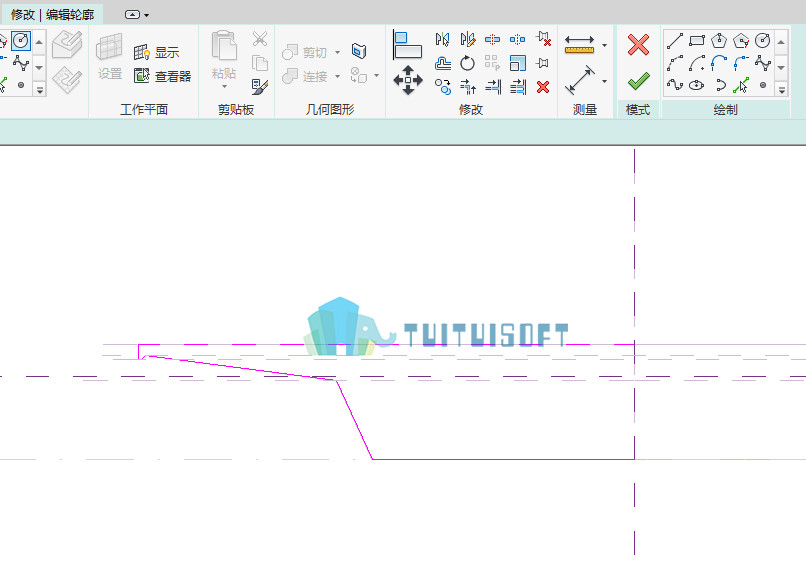 腿腿教学网-使用体量绘制桥面板