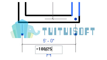 腿腿教学网-Revit2019如何使用公式调整图元大小
