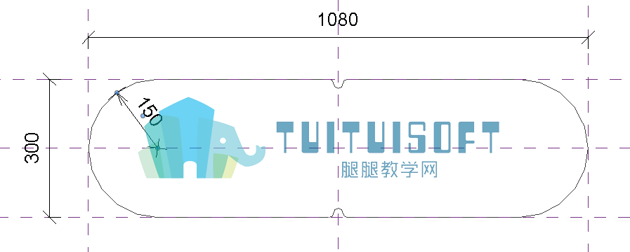 腿腿教学网-如何运用体量创建桥墩不同的曲线模型