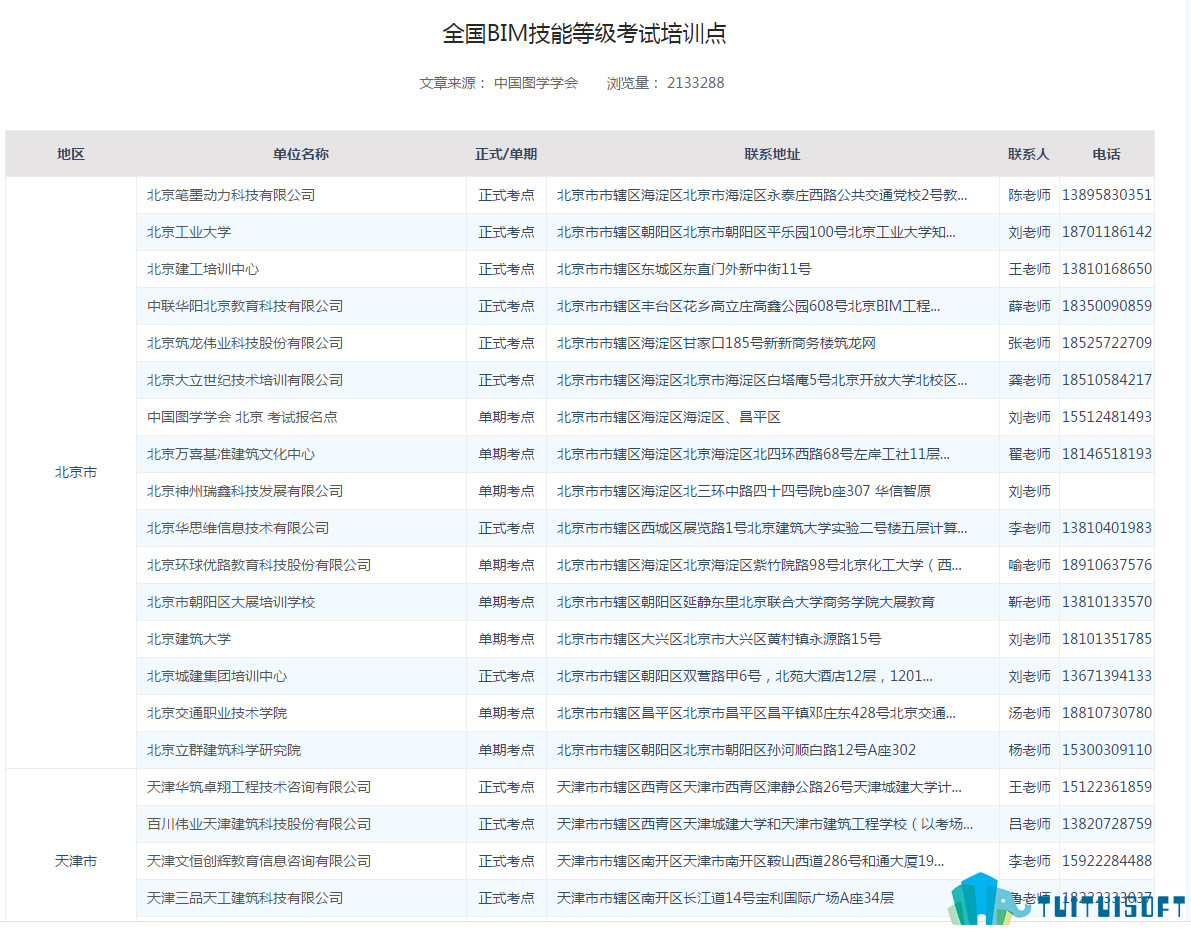 2019-03-14_105720.jpg 腿腿教学网-全国bim等级考试地点在哪里?全国bim等级考点介绍