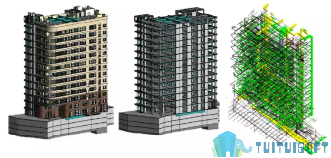 腿腿教学网-各个专业BIM建模时需要注意什么？BIM各专业建模注意事项