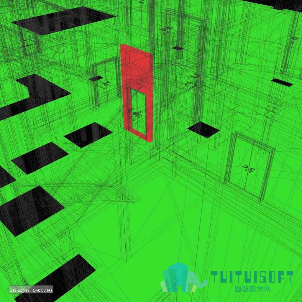 腿腿教学网-BIM建筑模型碰撞检查必备的五大技能，溜到飞起