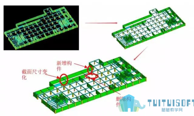 腿腿教学网-BIM结构模型转换工程应用的现实与追求