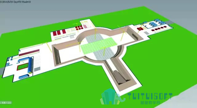 腿腿教学网-BIM技术在长春中央商务区站项目策划中的应用