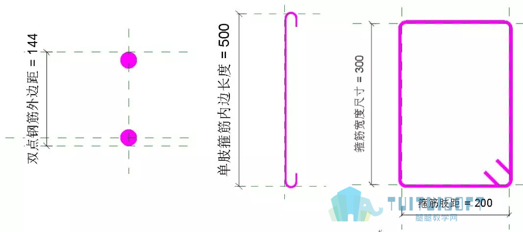 腿腿教学网-BIM结构正向设计系列之 —— 结构柱族的参数化设计