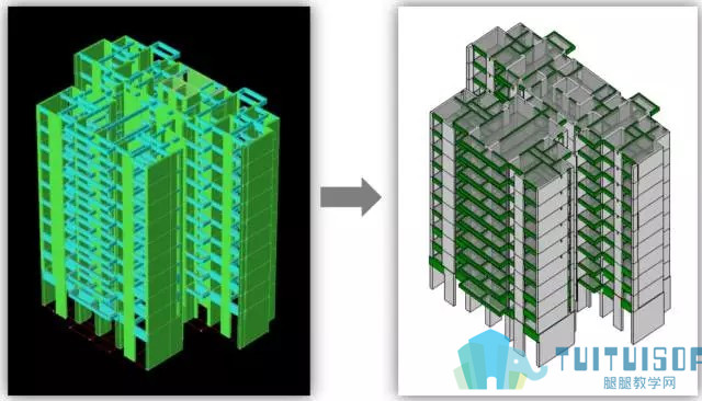 腿腿教学网-基于BIM结构设计及应用进展