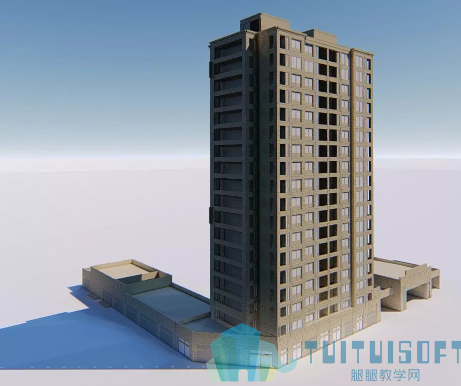 腿腿教学网-【BIM项目案例】看BIM技术如何在保障房项目中强势发力？