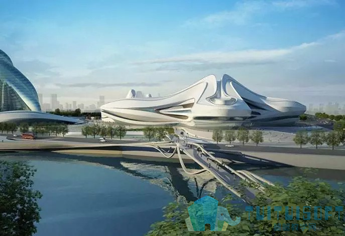 腿腿教学网-BIM技术在异形建筑中的应用