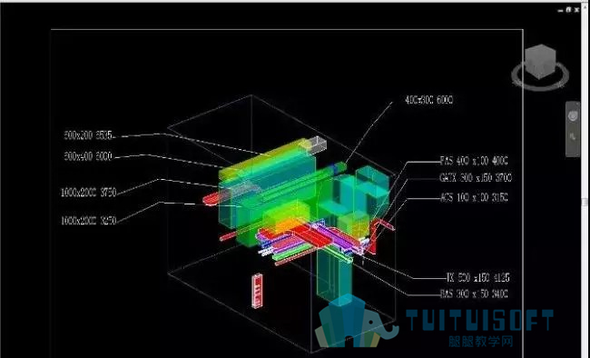 腿腿教学网-【BIM项目案例】 地铁机电施工BIM技术应用！