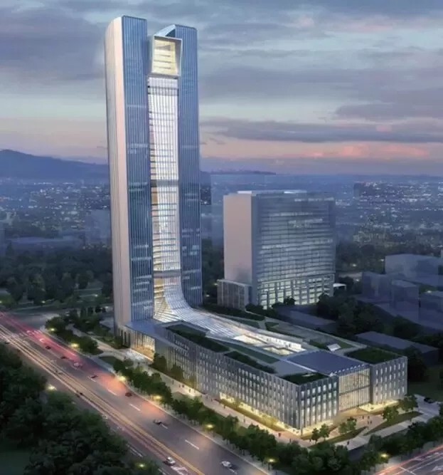 腿腿教学网-BIM技术在延长石油科研中心中的应用