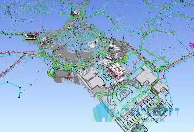 腿腿教学网-上海迪士尼BIM应用案例