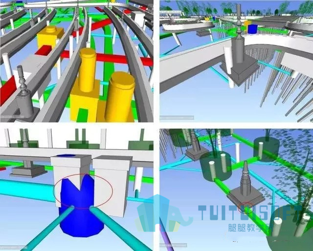 腿腿教学网-上海迪士尼BIM应用案例