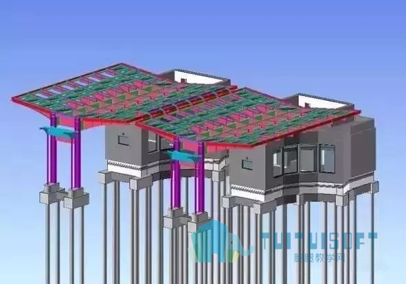 腿腿教学网-上海迪士尼BIM应用案例