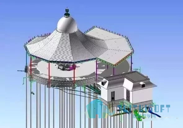 腿腿教学网-上海迪士尼BIM应用案例