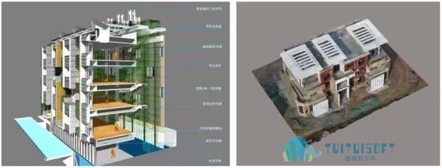 腿腿教学网-BIM+倾斜摄影结合，实景三维应用锦上添花