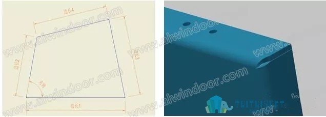 腿腿教学网-基于BIM技术的异形幕墙（屋面）面板下料