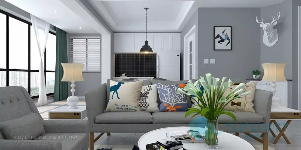 腿腿教学网-BIM轻量化设计软件Sketchup