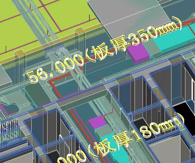 腿腿教学网-BIM机电管线综合专篇-住宅地下室管综调整思路