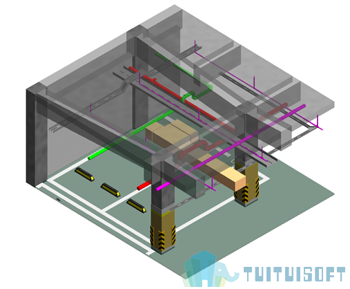腿腿教学网-应用BIM管线深化设计有哪些？