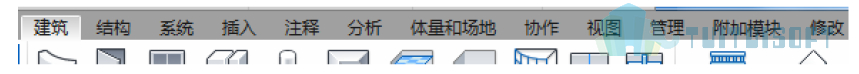 腿腿教学网-Revit入门级教程第二章-Revit用户界面