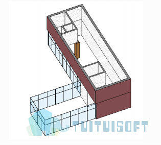 腿腿教学网-Revit入门级教程第五章-Revit墙体（建模示例）