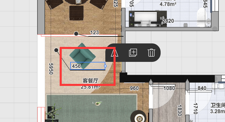腿腿教学网-KooShare酷家乐新手必学教程-户型图怎么添加备注说明