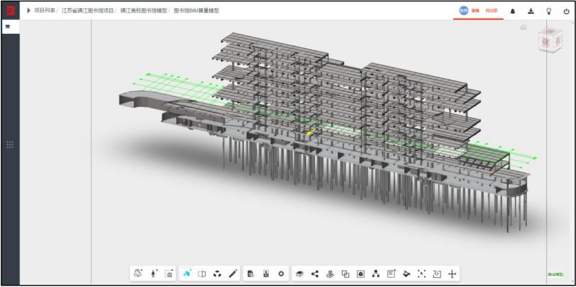 image.png 腿腿教学网-毕埃慕BDIP建筑数据集成平台常见问题-模型的基本浏览操作