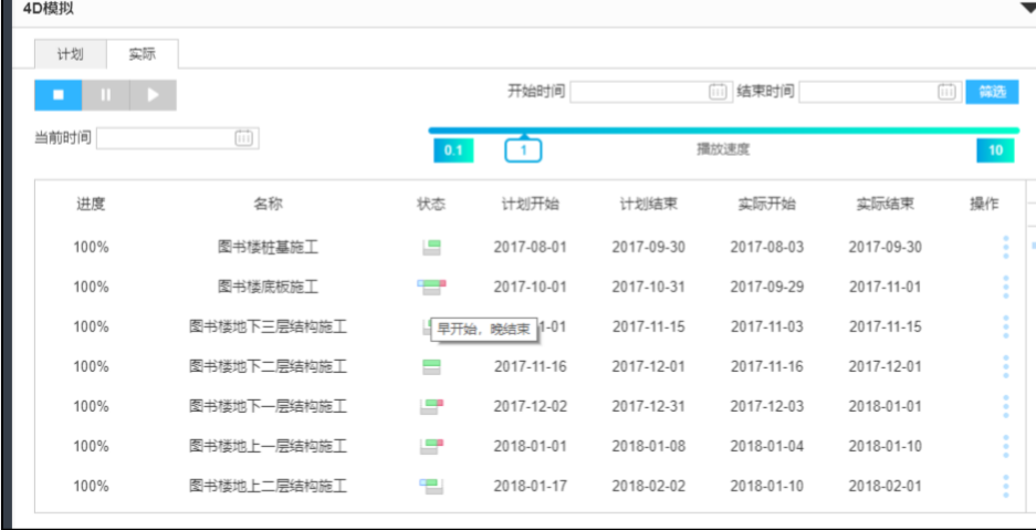 image.png 腿腿教学网-毕埃慕BDIP建筑数据集成平台常见问题-总包方如何进行施工进度管理