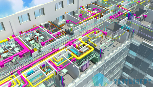 腿腿教学网-为什么机电工程要应用BIM技术？应用BIM技术的必要性