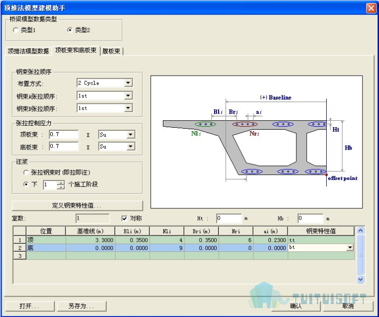 腿腿教学网-迈达斯软件丨Midas Civil顶推法桥梁模型建模助手